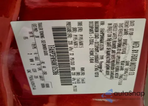 2010 Ford Focus Se из США, поврежденный, VIN 1FAHP3FN9AW105286